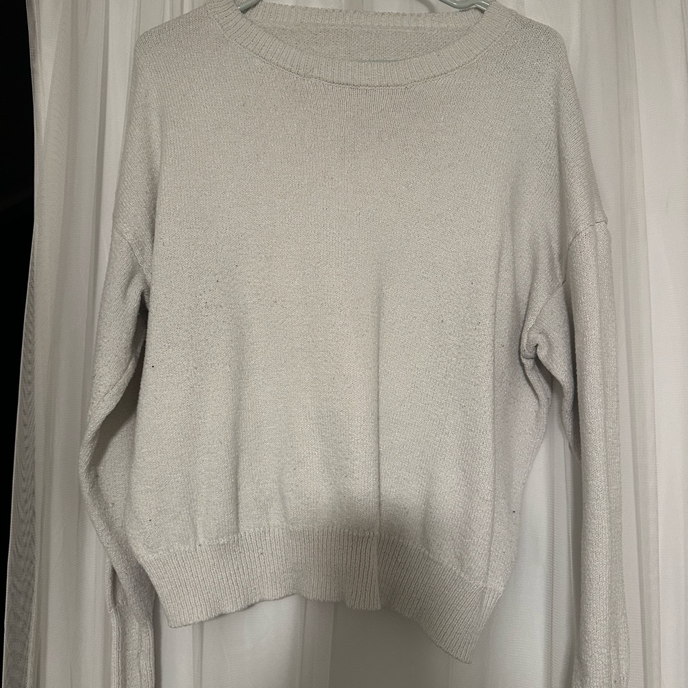 Forever 21 Light Gray Sweatshirt